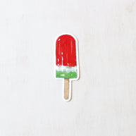 Watermelon Popsicle Sticker