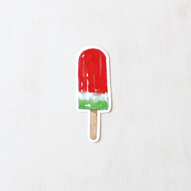 Watermelon Popsicle Sticker