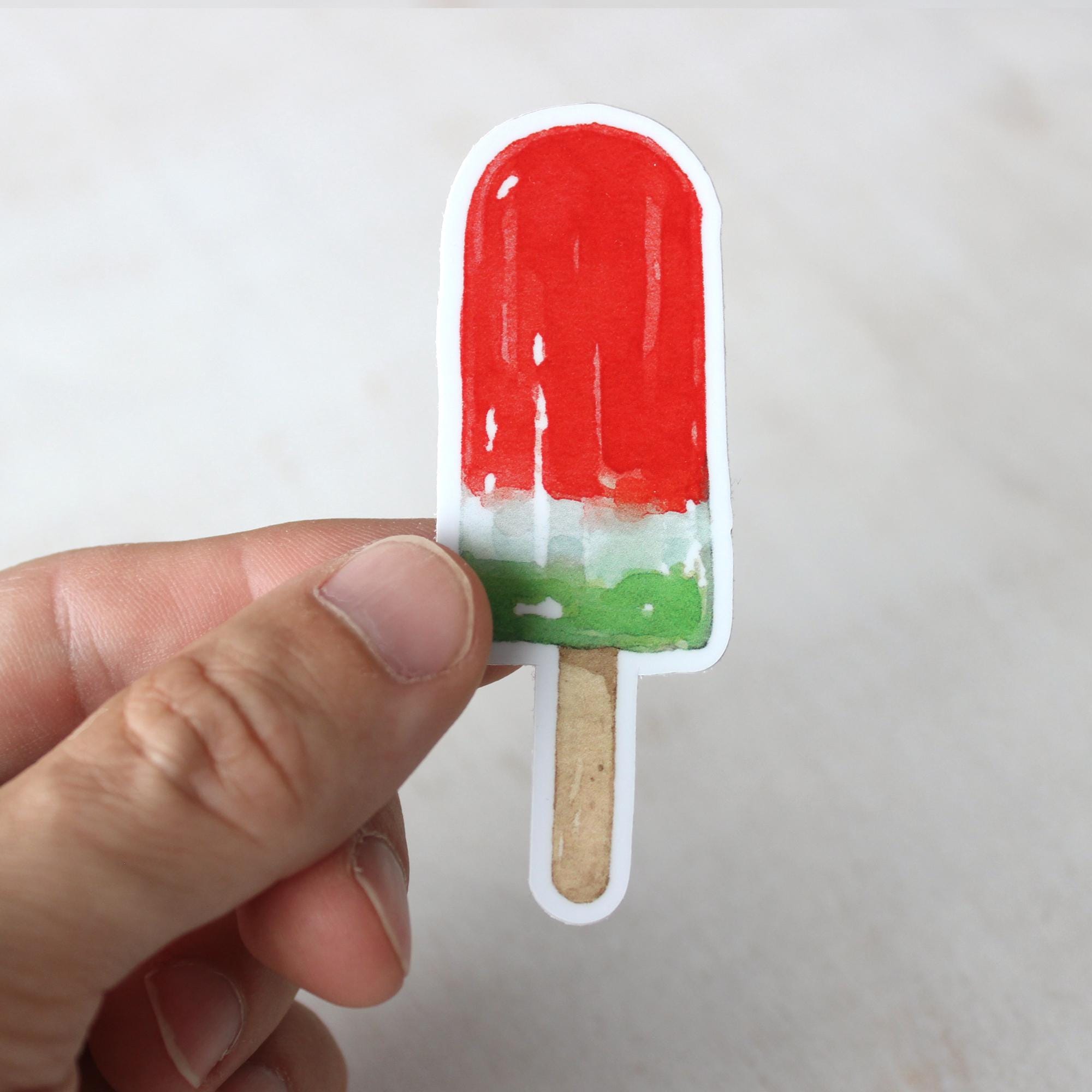 Watermelon Popsicle Sticker