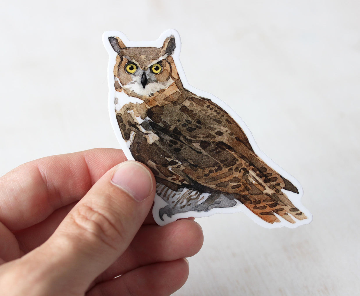 Great Horned Owl Sticker