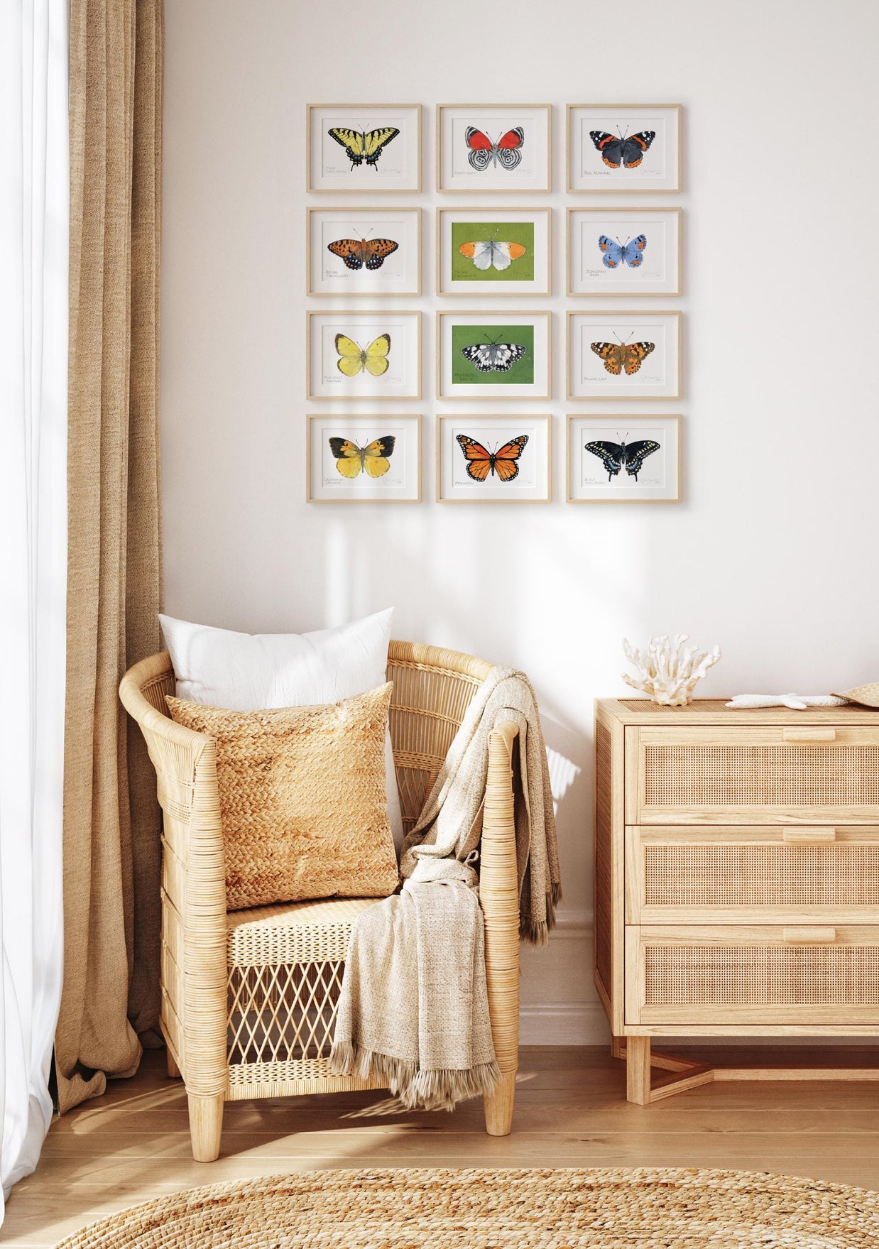 Butterfly Watercolor Print Set Choose Your Own Print Collection