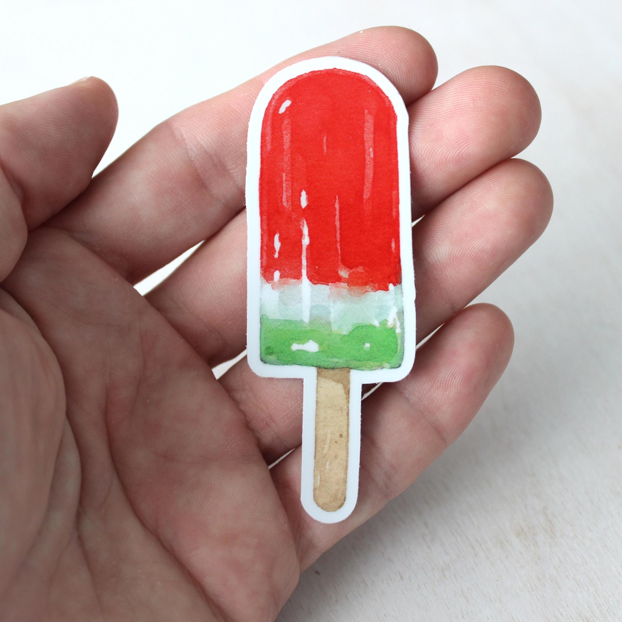 Watermelon Popsicle Sticker