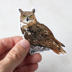 Great Horned Owl Sticker