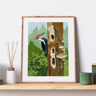 Pileated Woodpecker Print