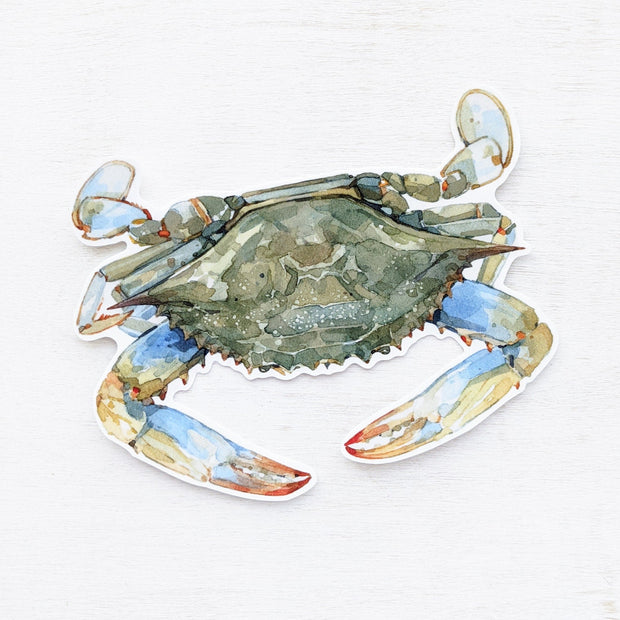 Blue Crab Sticker