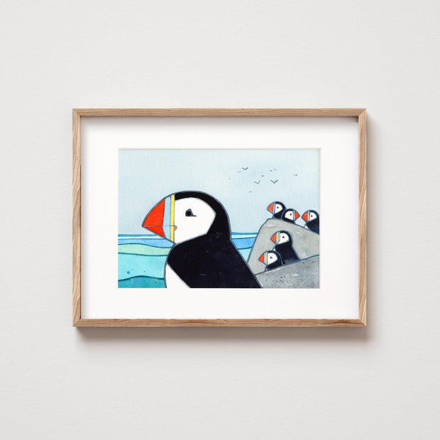 Puffin Island Print