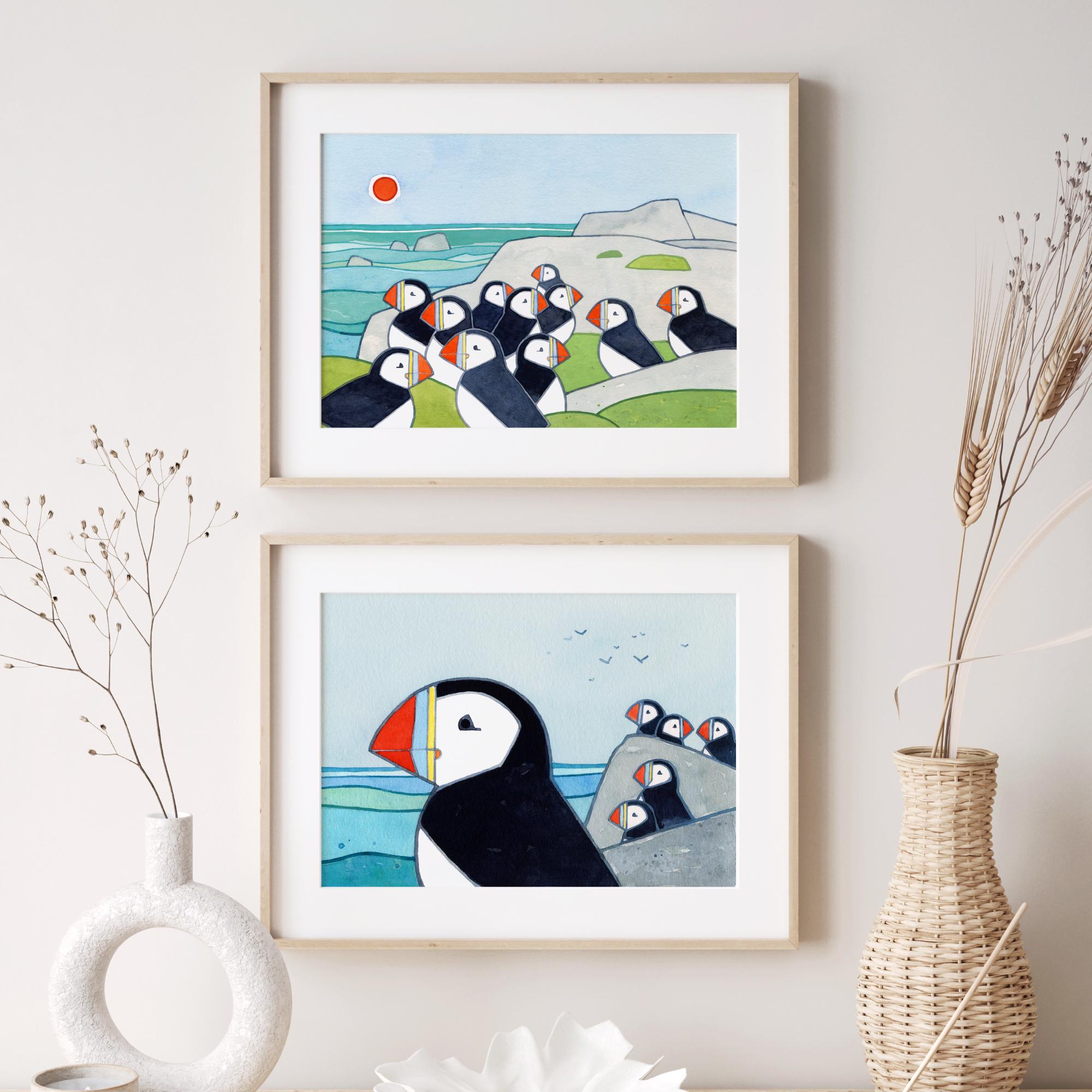 Puffin Island Print