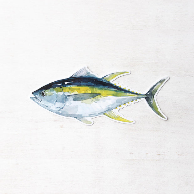 Yellow Fin Tuna Sticker