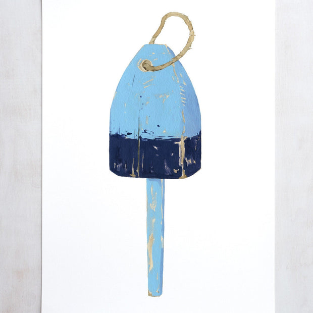 Nautical Lobster Buoy Print