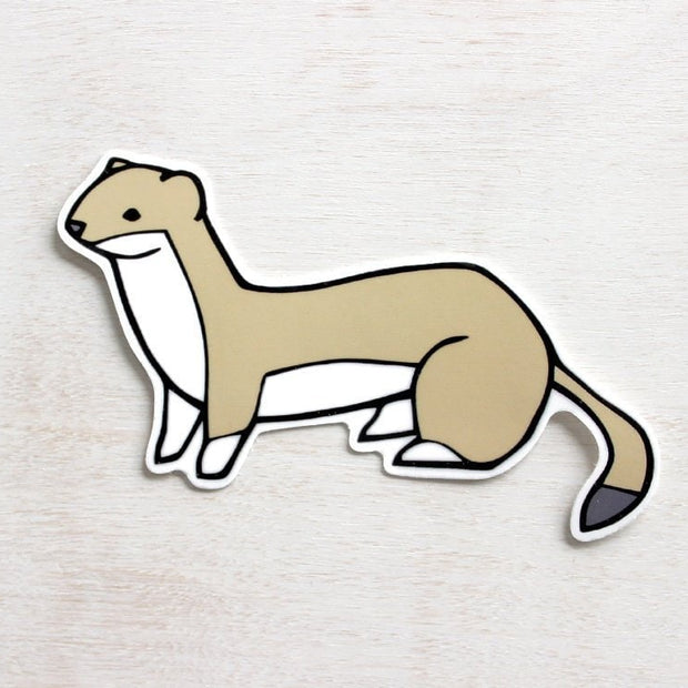 Weasel Vinyl Sticker