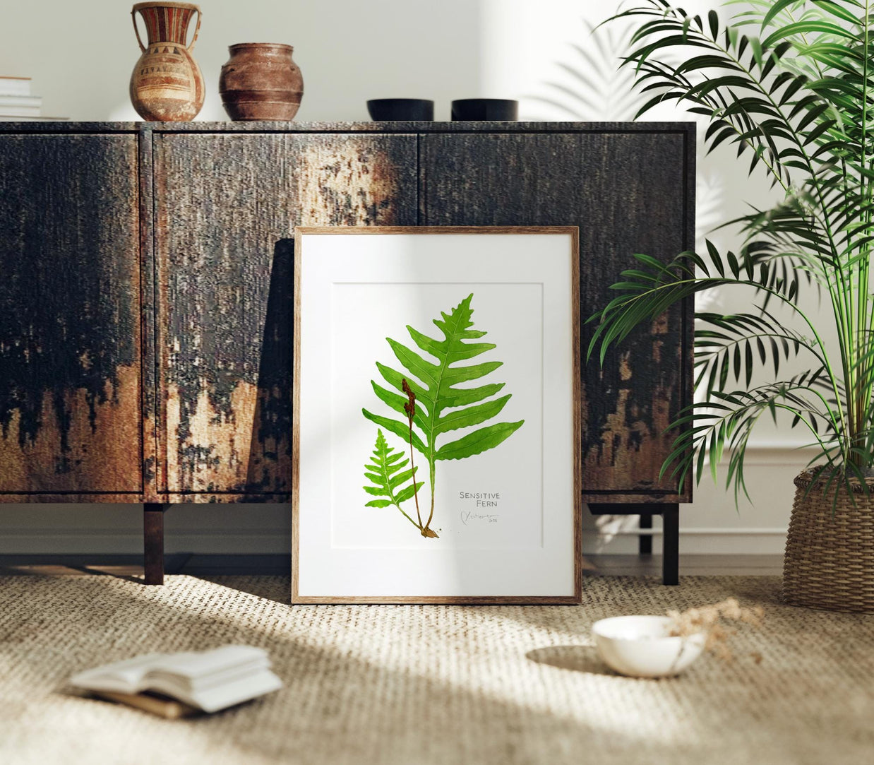 Sensitive Fern Botanical Print