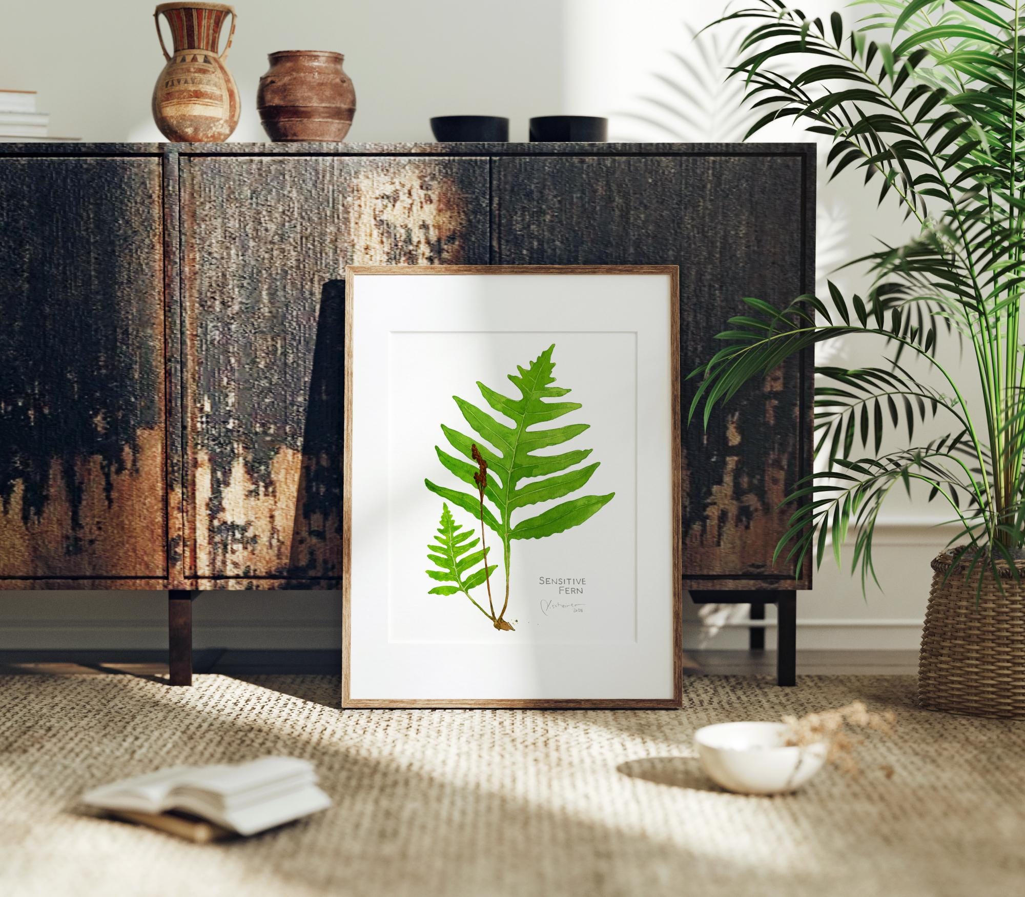 Sensitive Fern Botanical Print