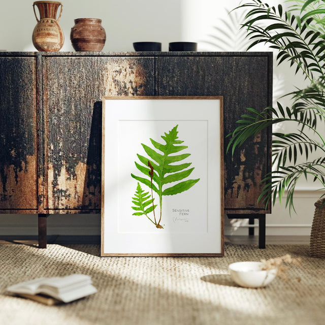 Sensitive Fern Botanical Print