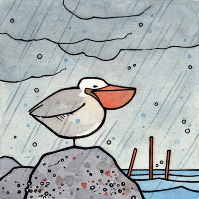 Pelican Miniature Print