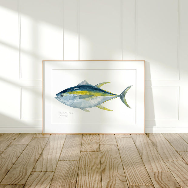 Yellowfin Tuna Print