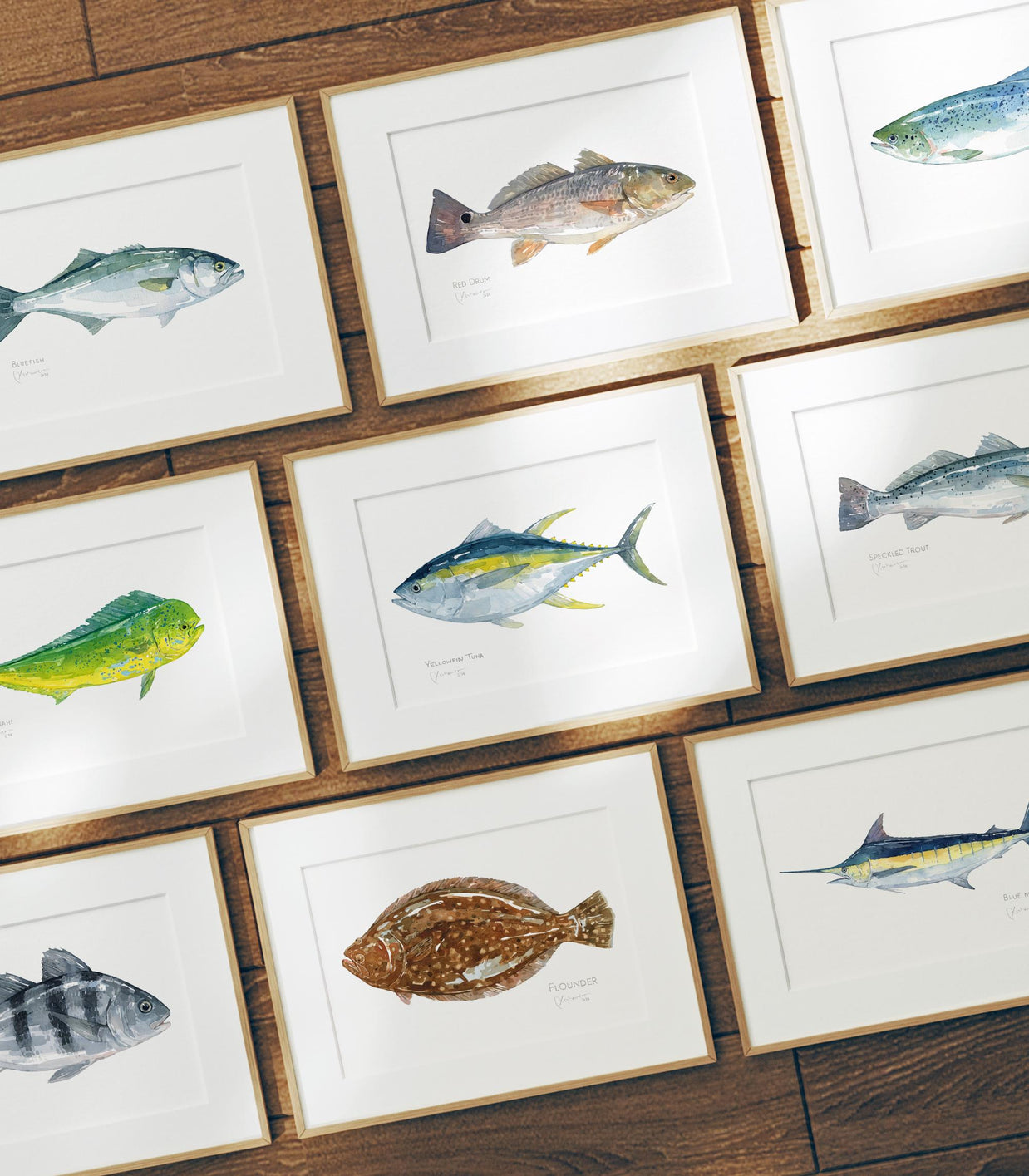 Flounder Print