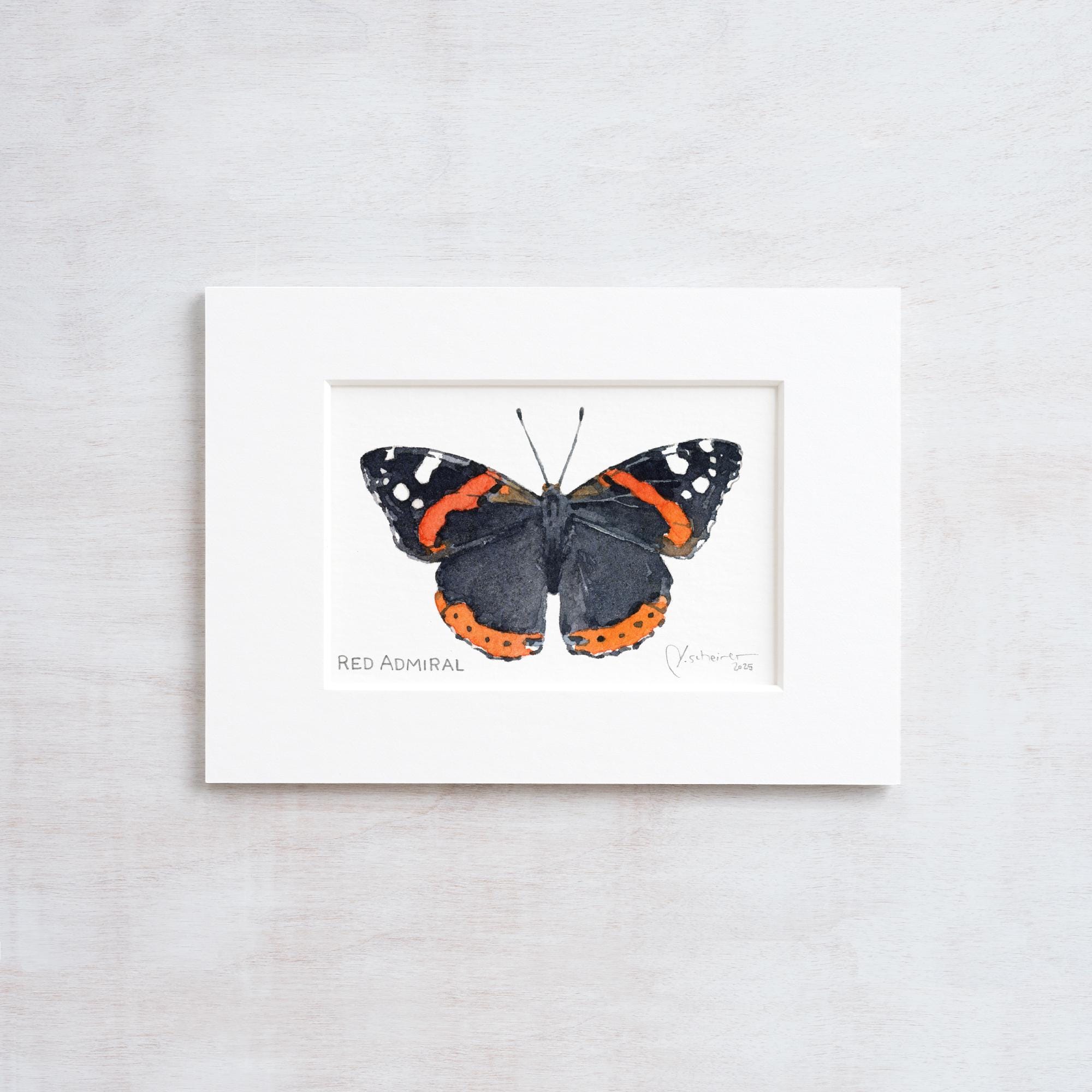 Butterfly Watercolor Print Set Choose Your Own Print Collection