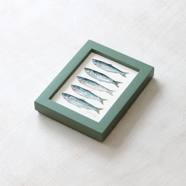 Framed Mini Sardines Print