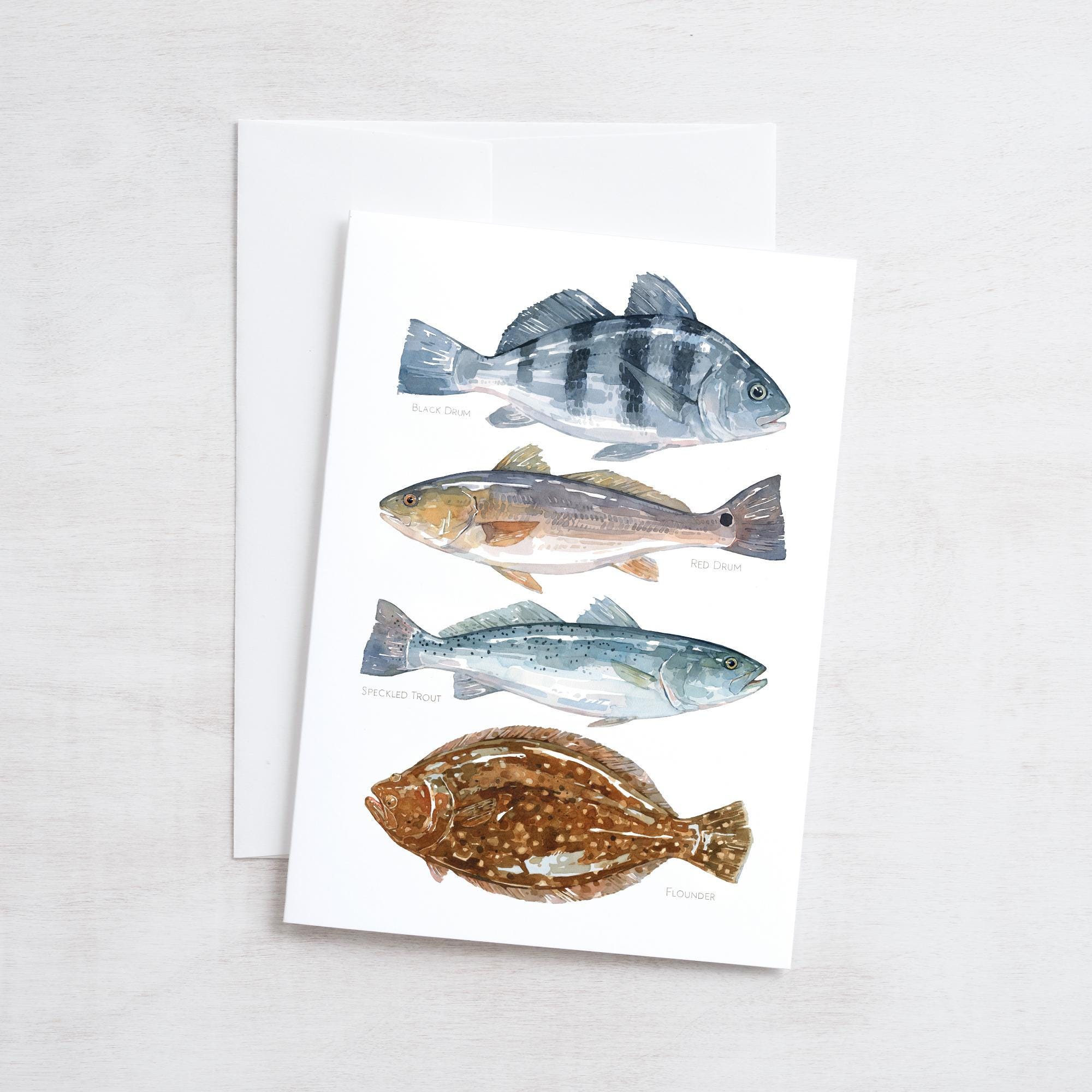 Inshore Fish Card
