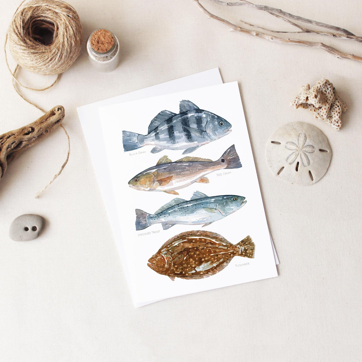 Inshore Fish Card
