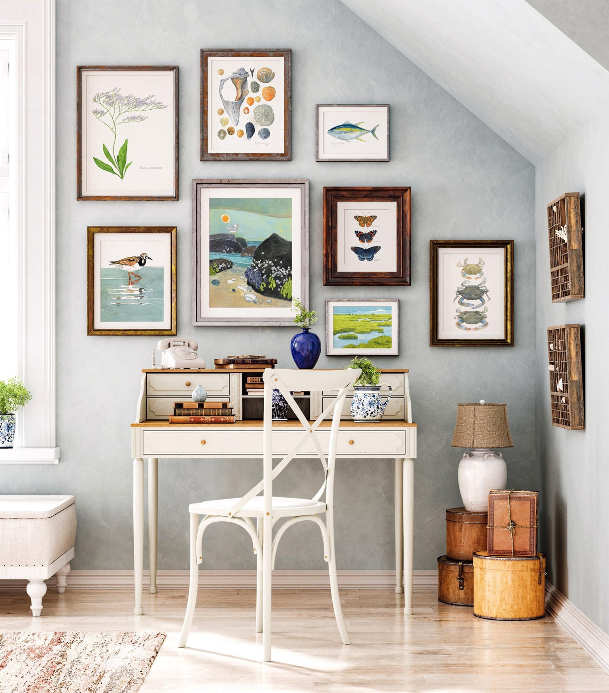 Butterfly Tier Watercolor Art Print