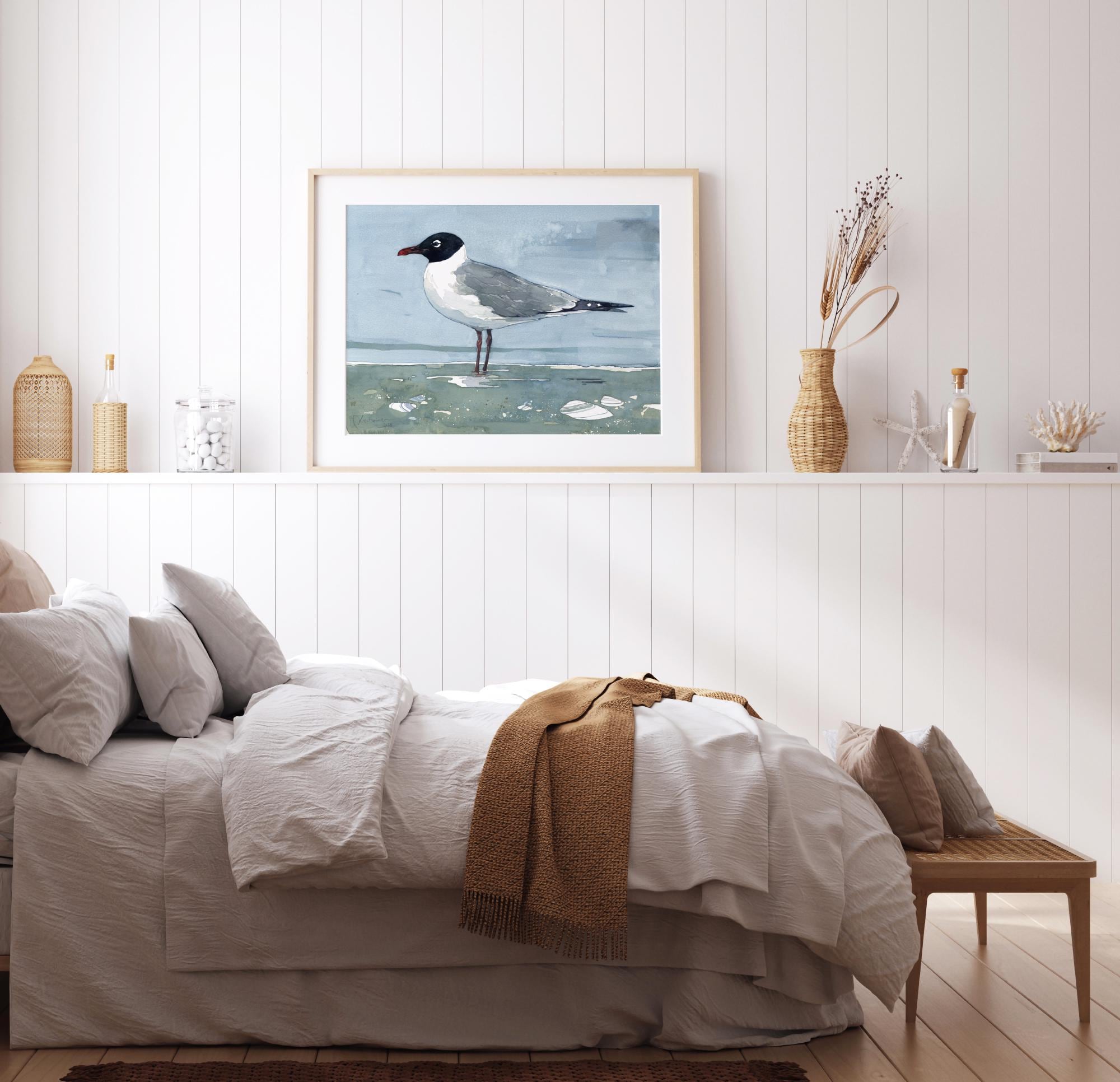 Laughing Gull Beach Print