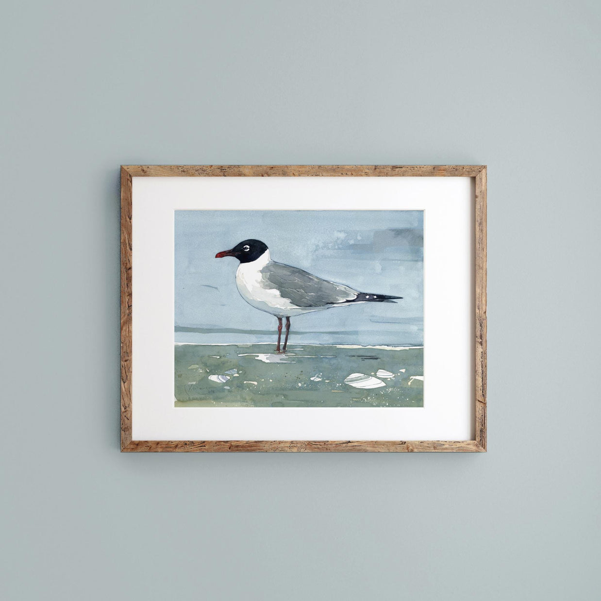 Laughing Gull Beach Print