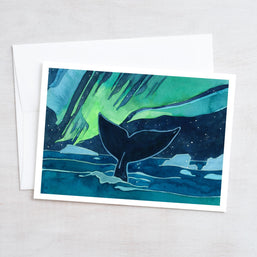 Nautical Northern Lights Christmas Card Set III