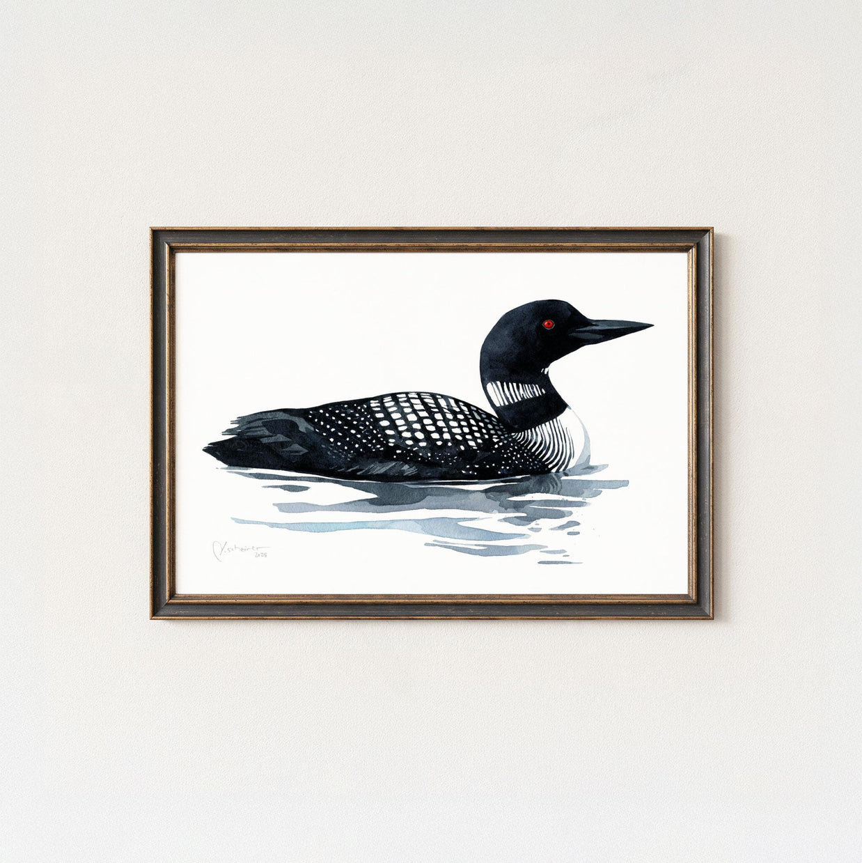 Loon Art Print