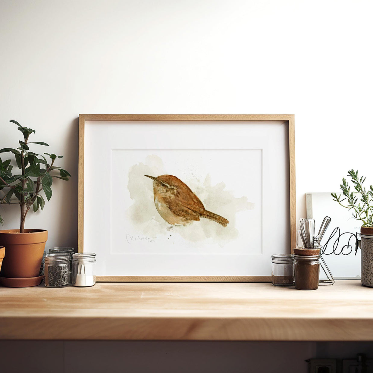Carolina Wren Print