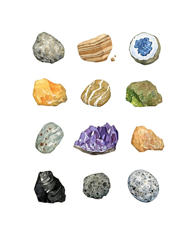 Rock and Mineral Chart
