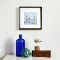 Pelican Gull and Tern Print