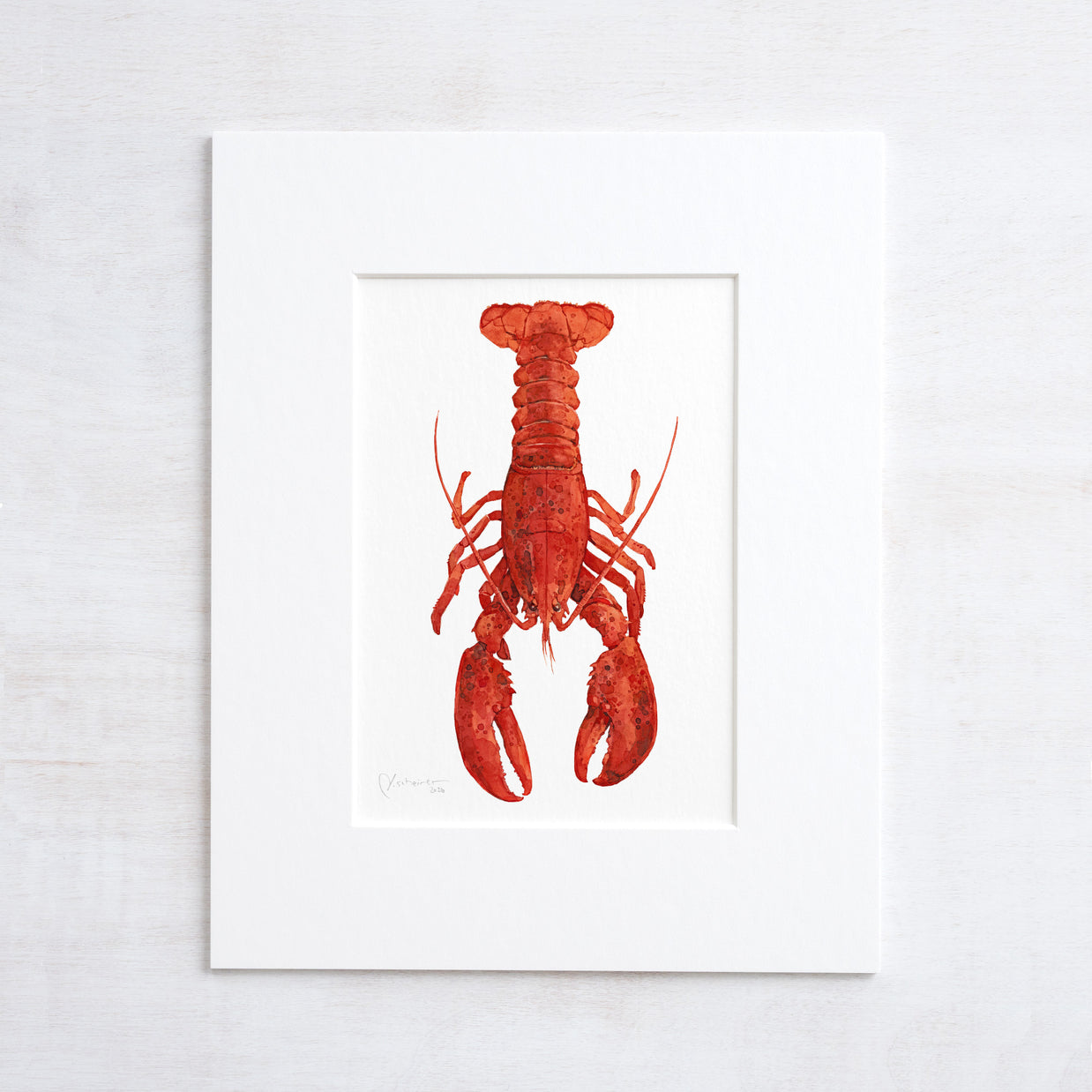 Red Lobster Print