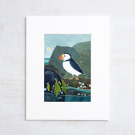 Coastal Puffin Print