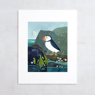Coastal Puffin Print