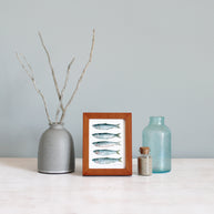 Framed Mini Sardines Print