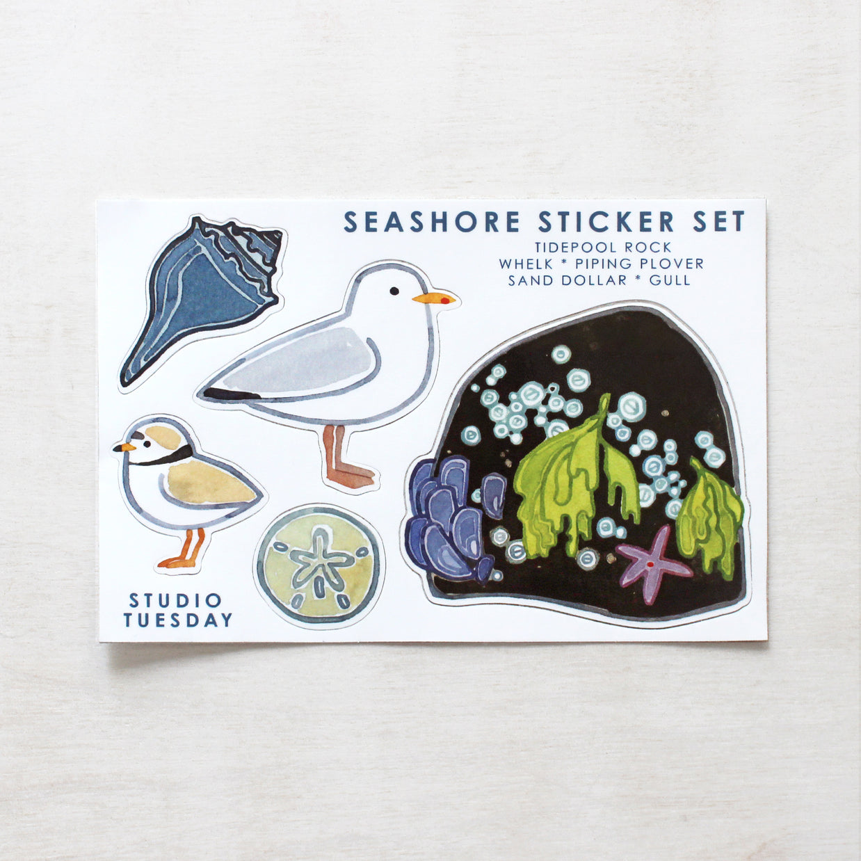 Seashore Sticker Set