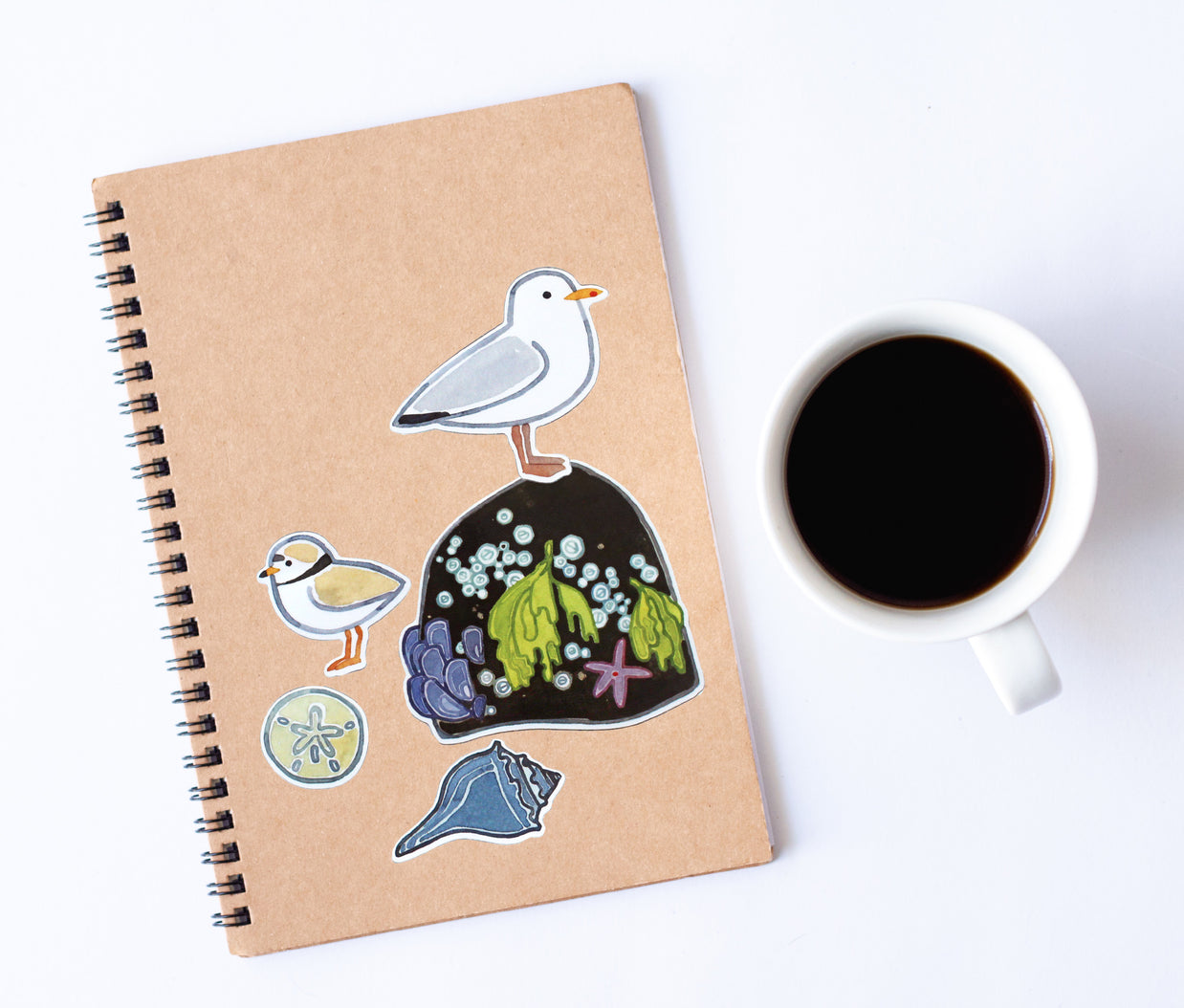 Seashore Sticker Set