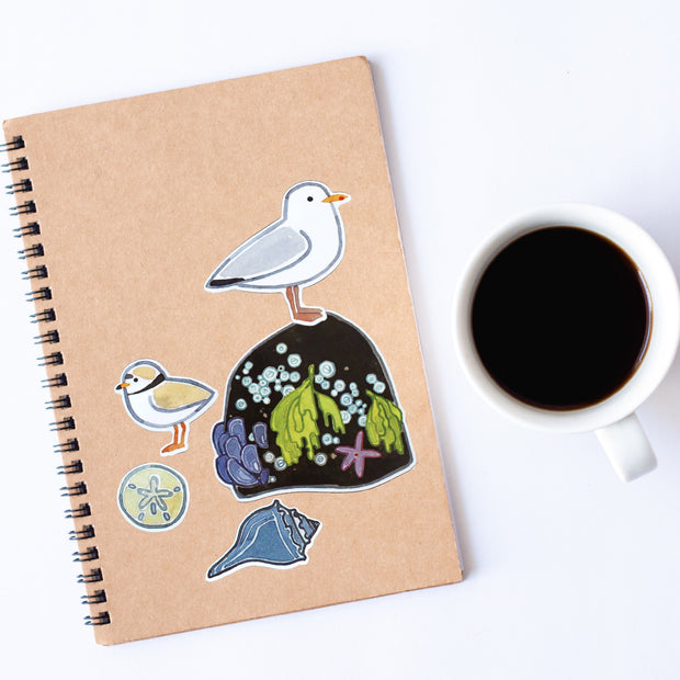 Seashore Sticker Set