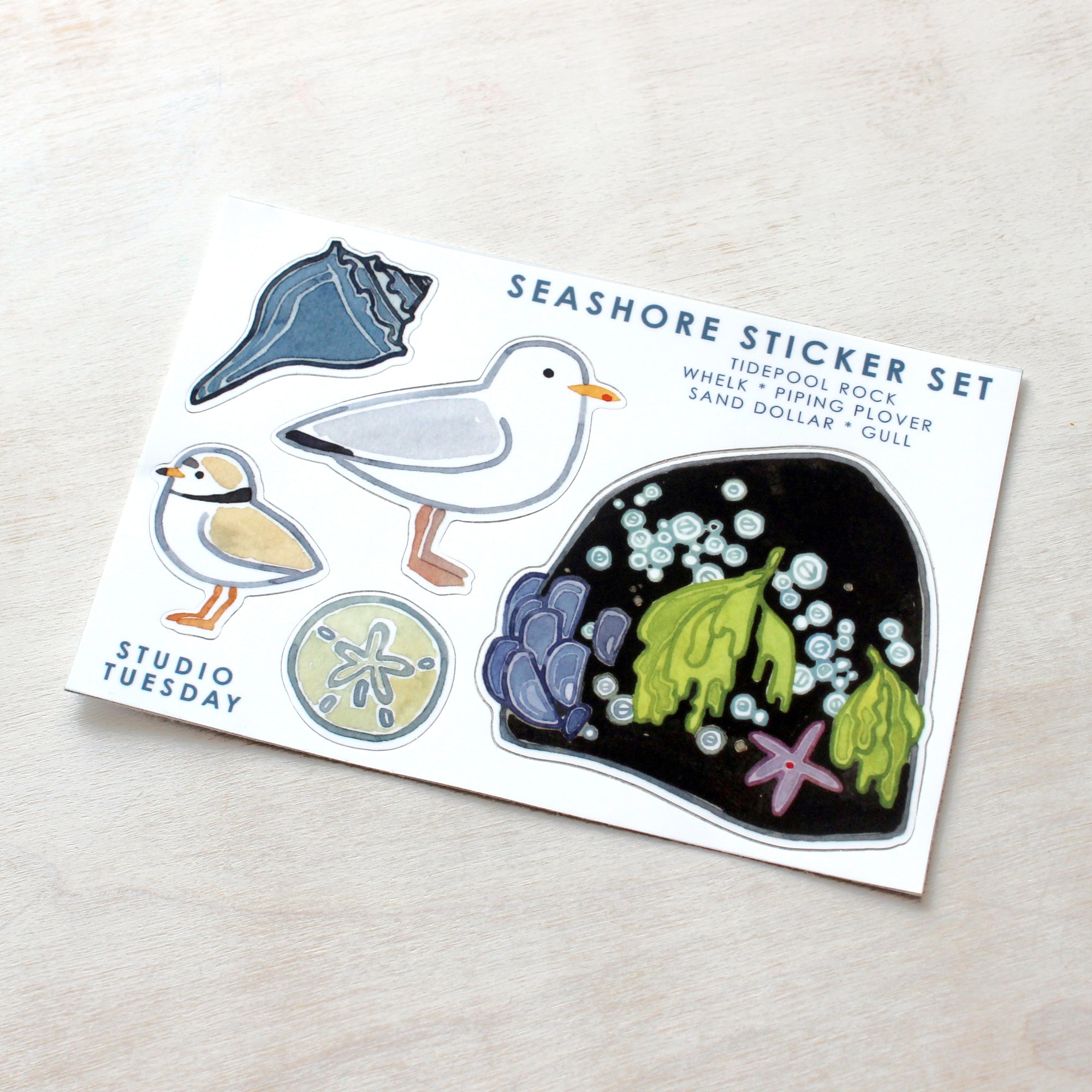 Seashore Sticker Set