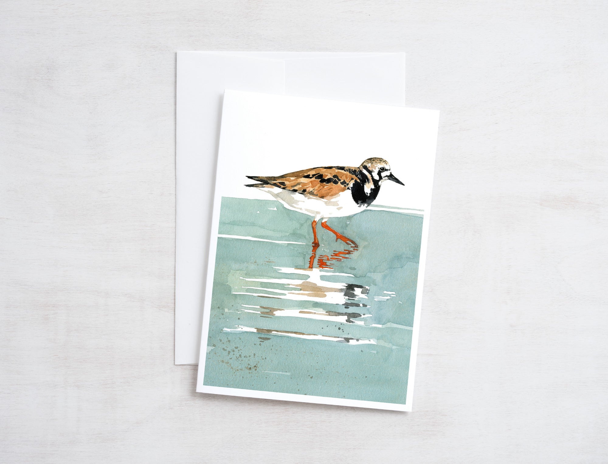 Shorebird Beach Card Set 2, Mixed Beach Bird Art Stationery Set