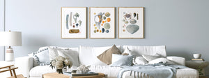 Beachcombing Print Set Seashore Wall Art