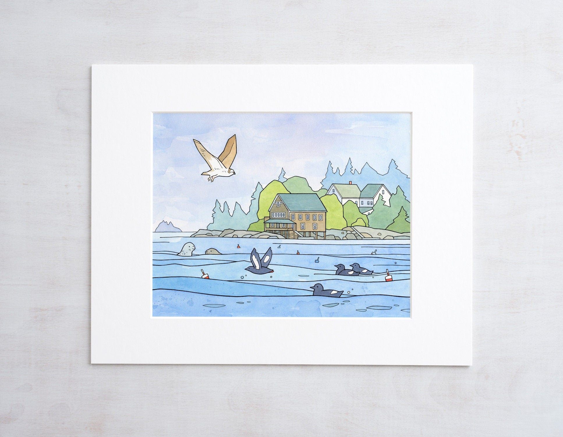 Choose Six 8x10 Prints, Animal Nursery Art Set