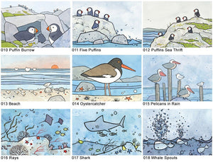 Mini Print Set, Choose Your Own Animal Illustration Series