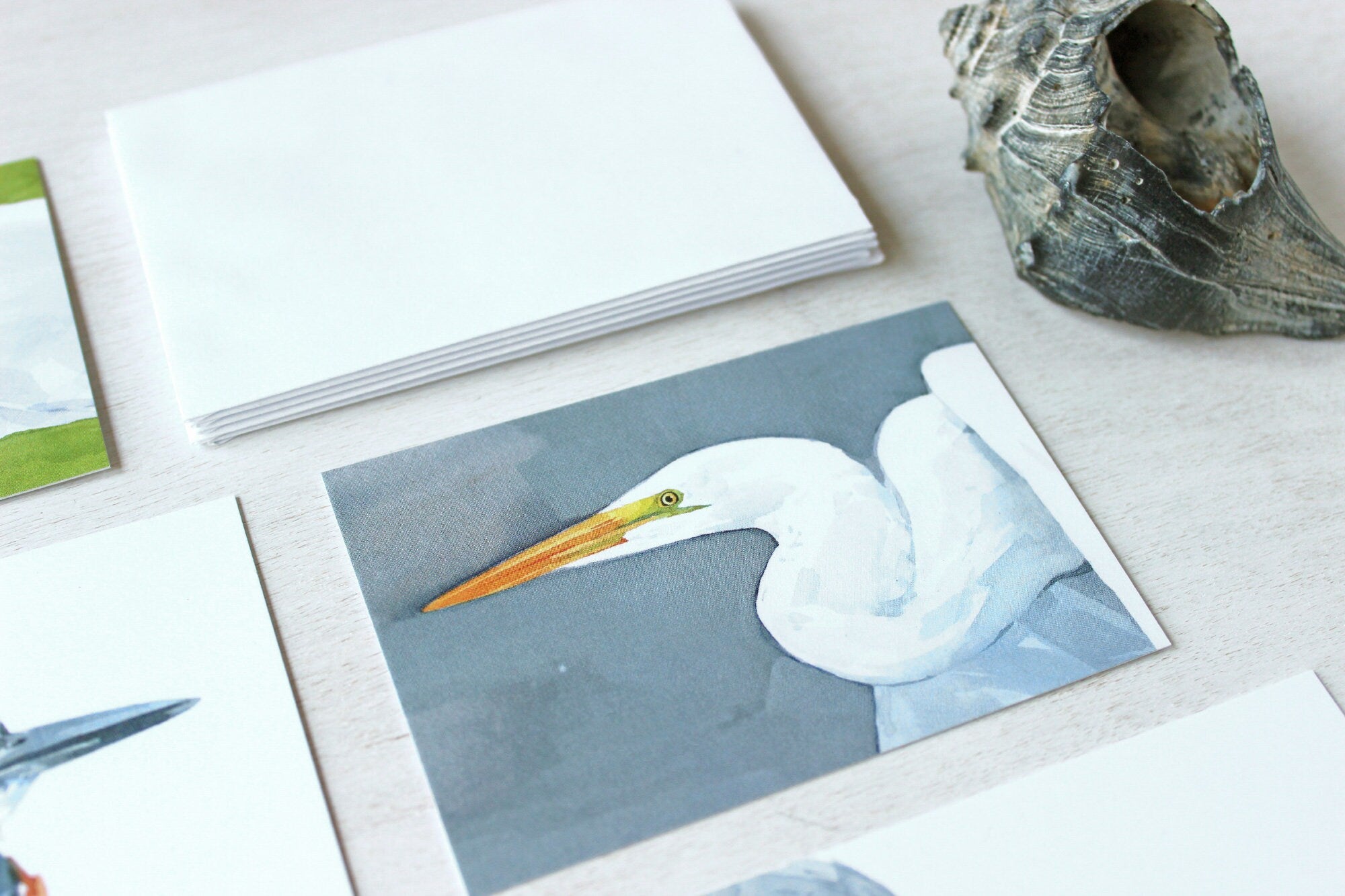 Shorebirds II Mini Gift Note Cards